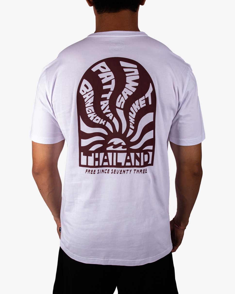 Mens Thailand Sun Rays SS-White