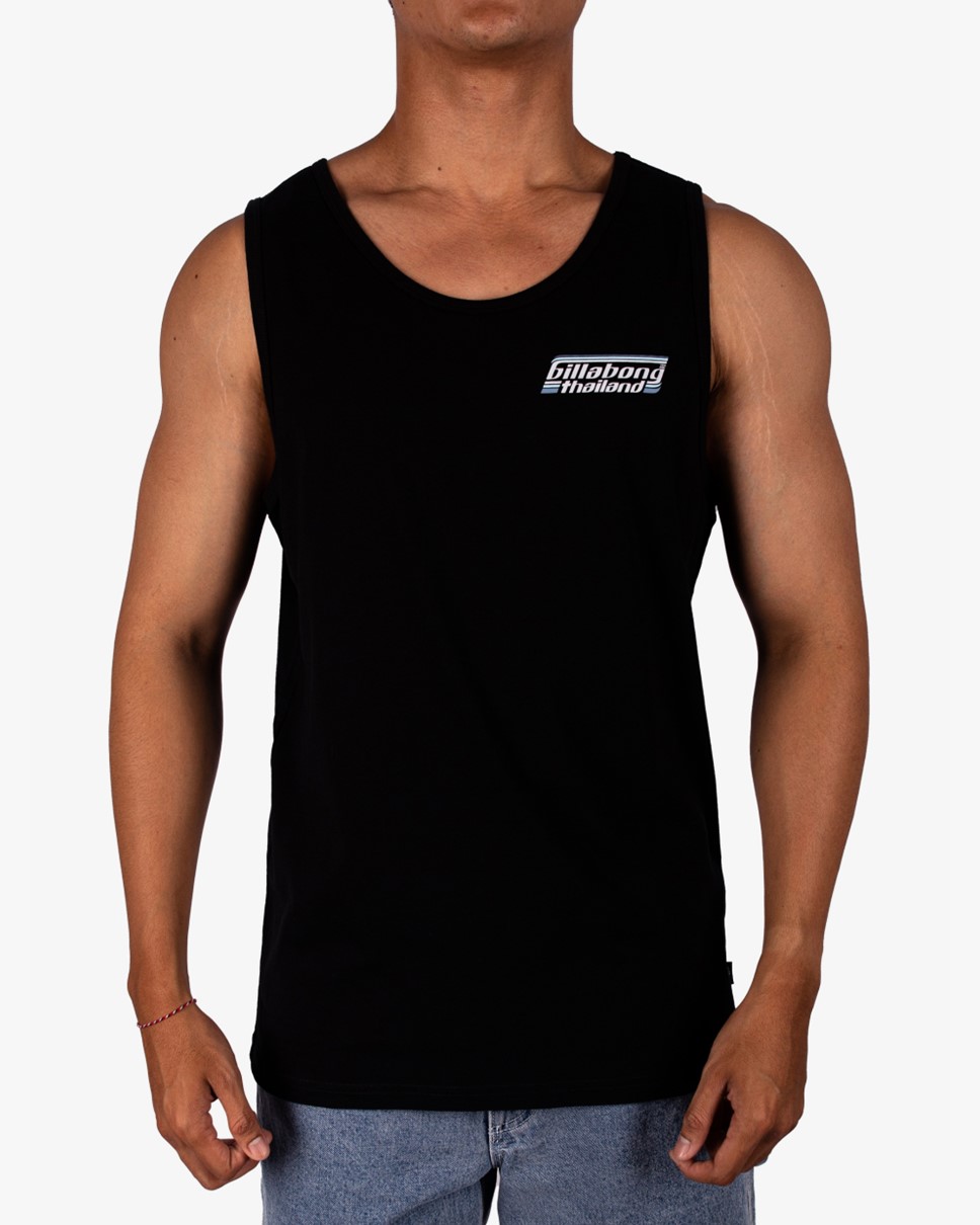 Mens Thailand Highway Tank-Black