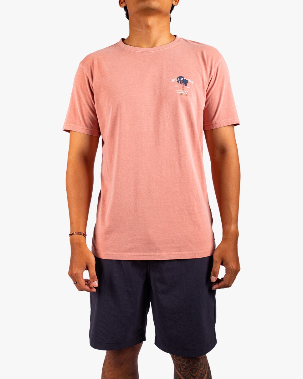 Mens Better Short Sleeve T-Shirt-Pink