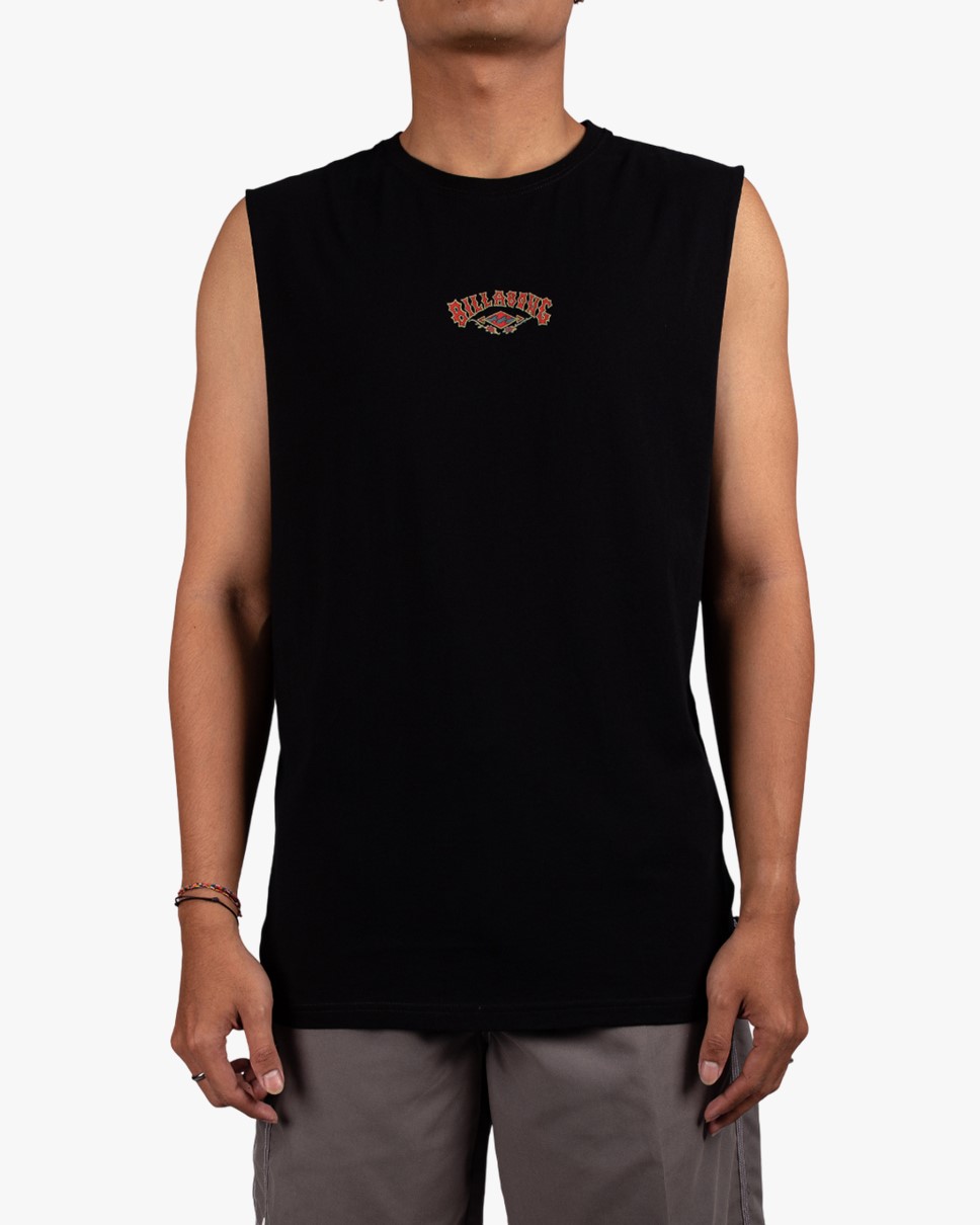 Mens Rose Arch Muscle Tank