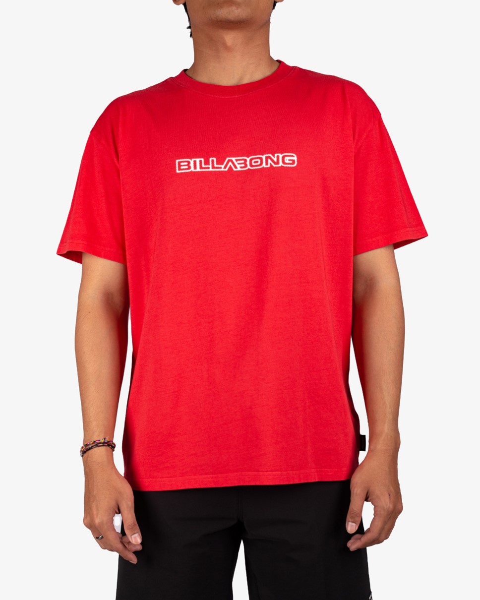 Mens Spec 73 Halftone OG SS Tee-Red