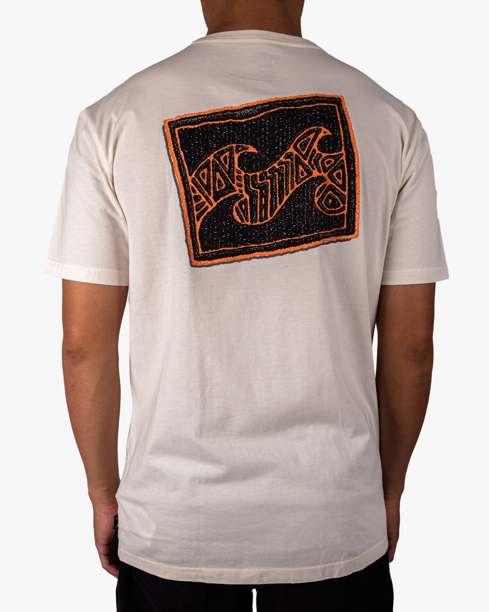 Mens Crayon Wave Regular Short Sleeve T-Shirt (OFW)