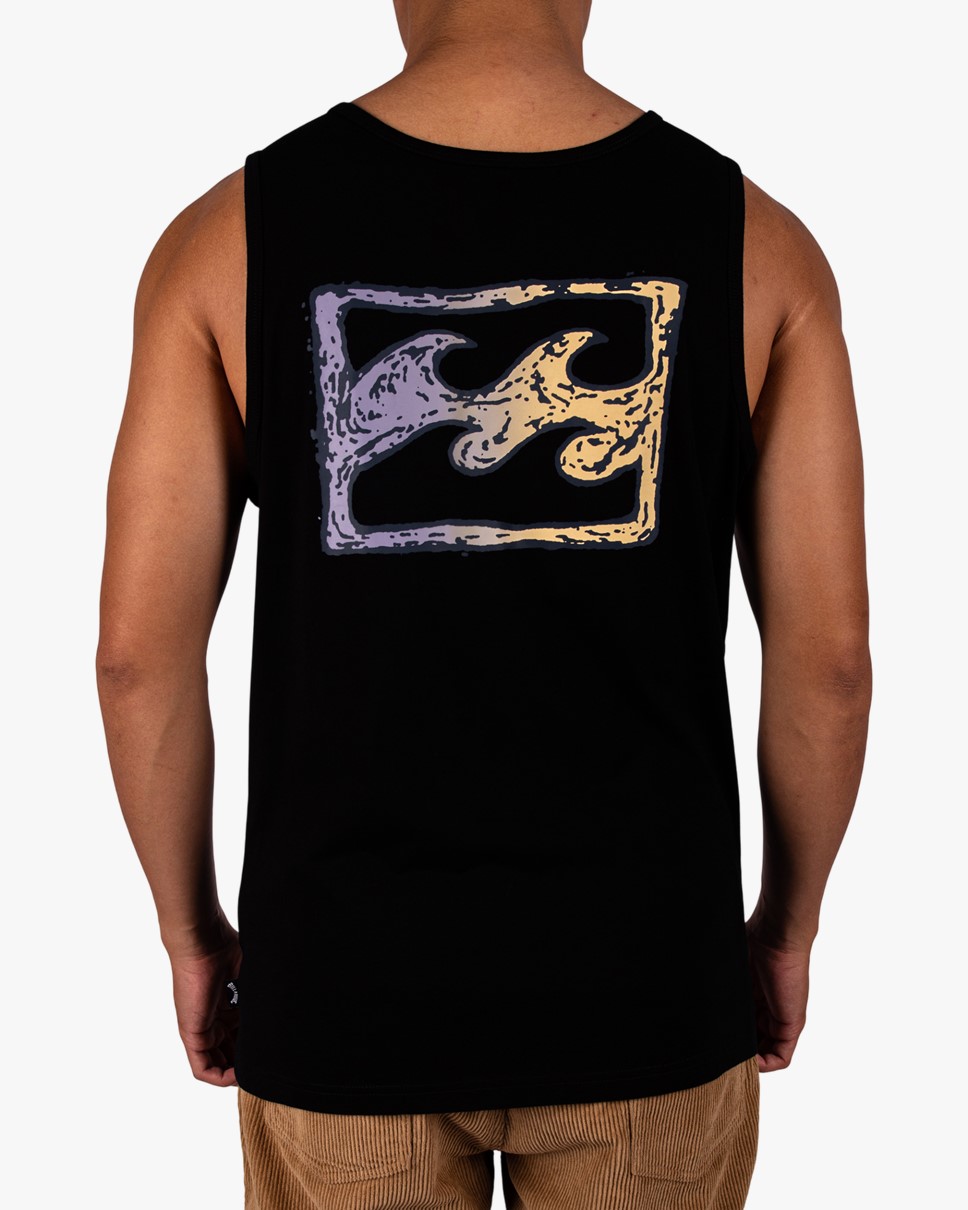 Mens Flow Tank Top (BLK)