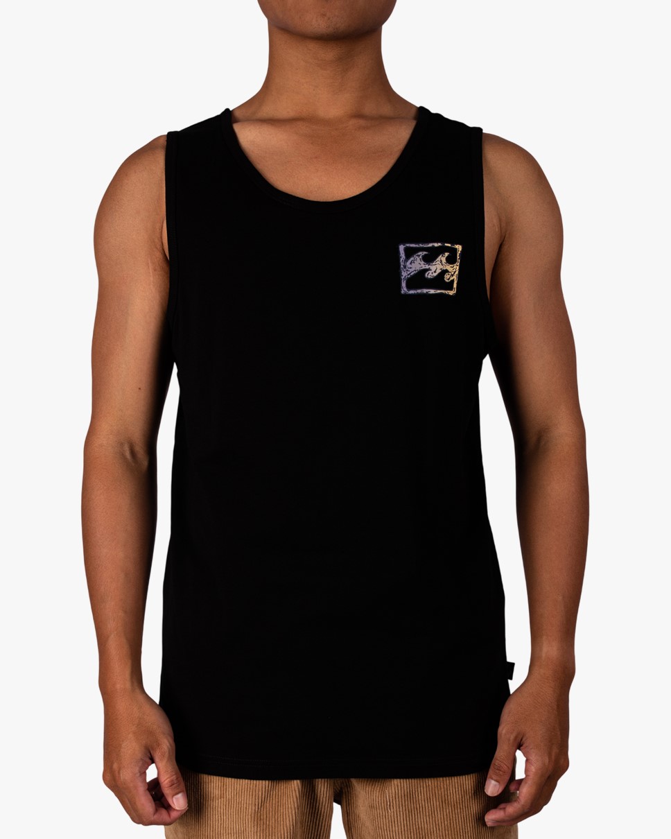 Mens Flow Tank Top (BLK)
