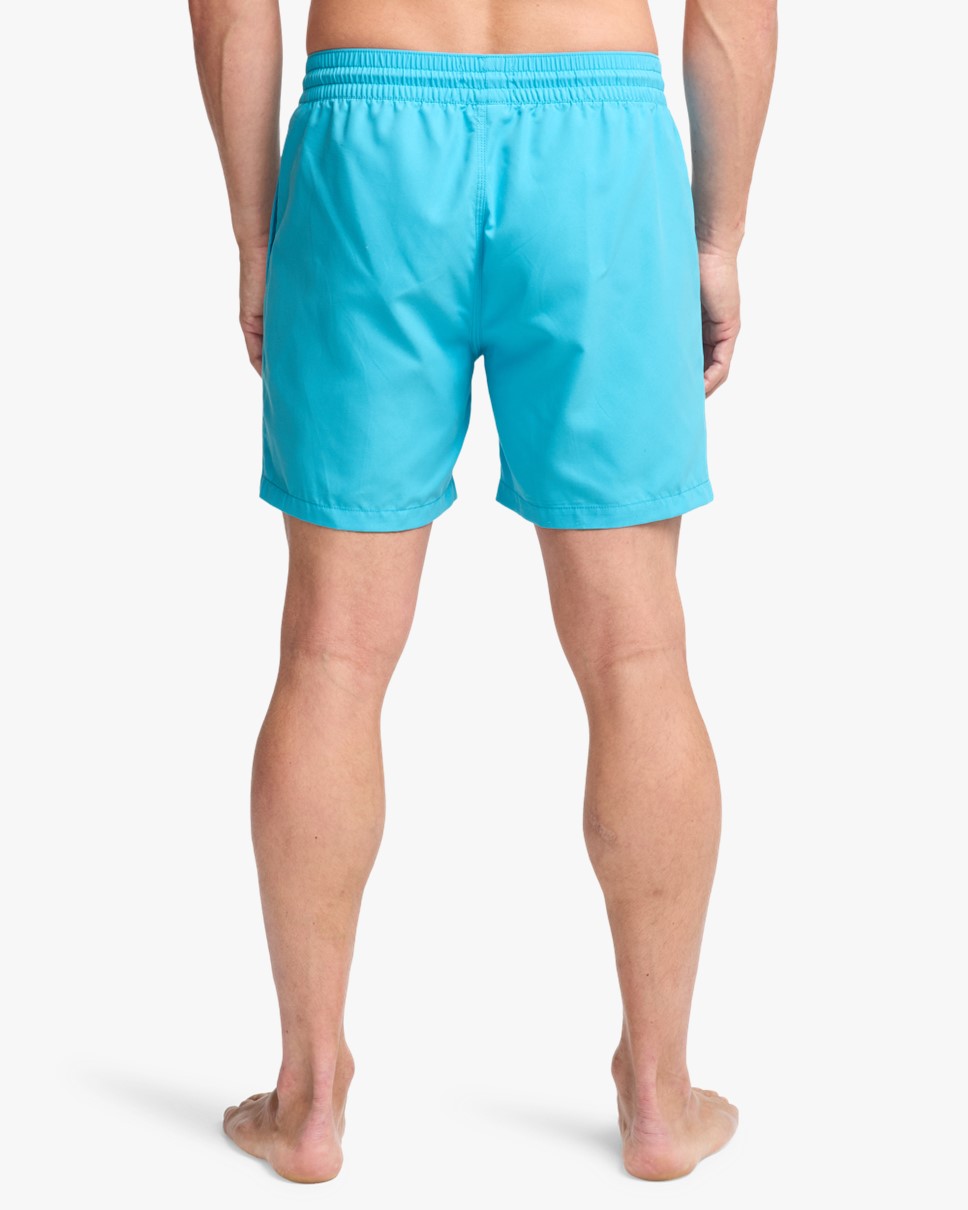 Mens All Day 16" Layback Swim Shorts-Blue