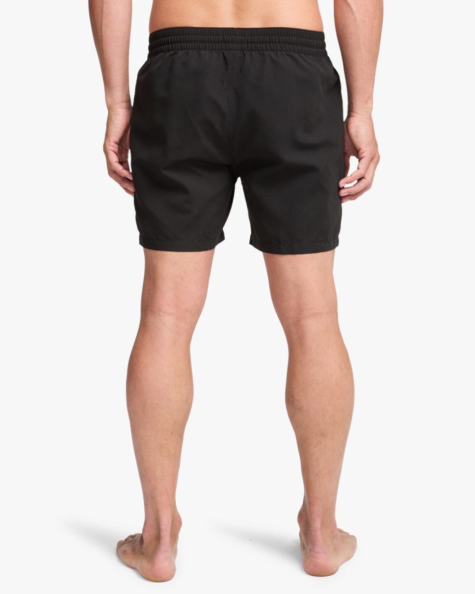Mens Foundation Layback Swim Shorts (BLK)