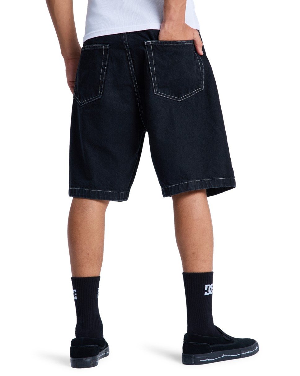 Mens Baggy Denim Shorts (KVJW)