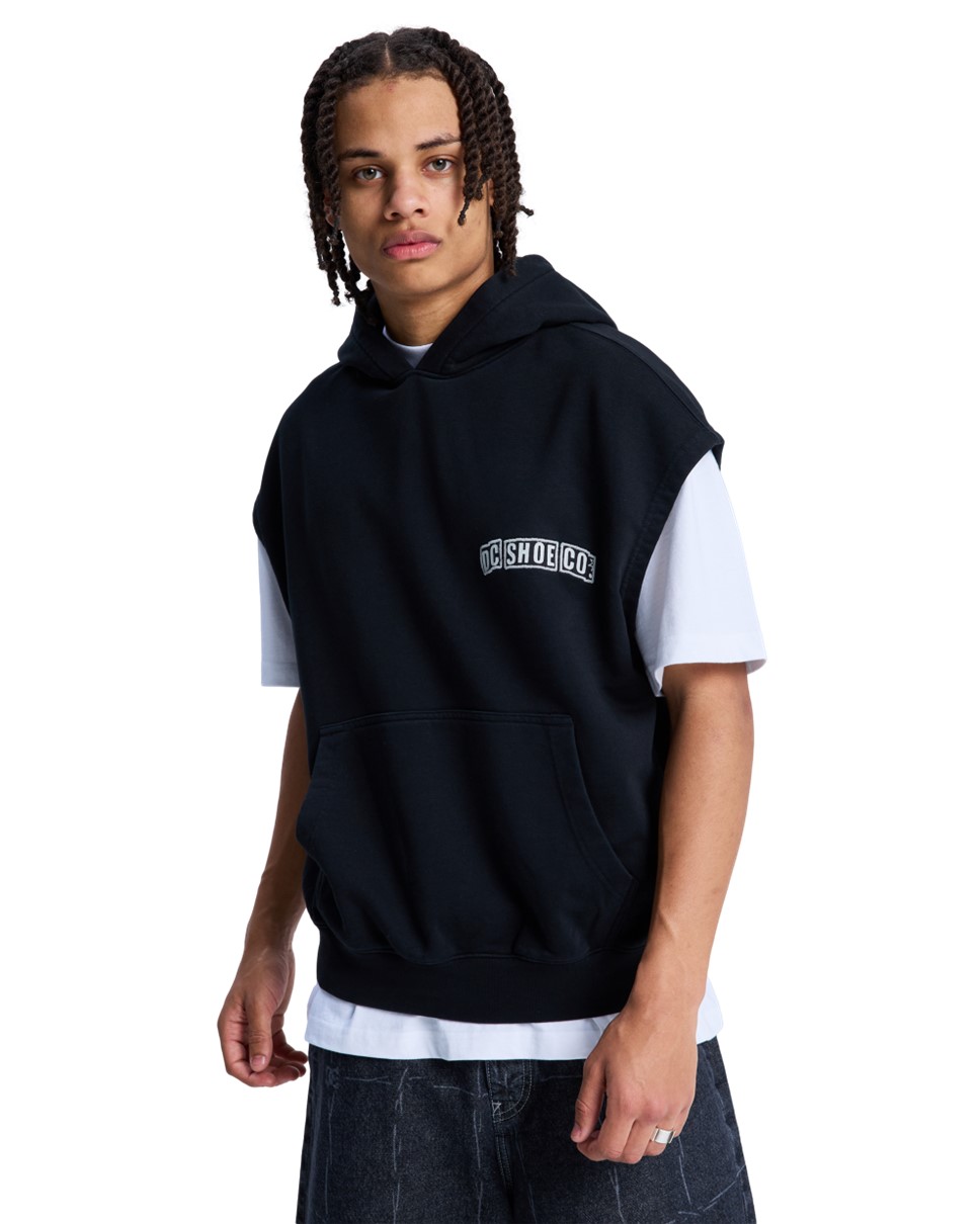 Mens Gunner Sleeveless Hoodie  (KVJ0)