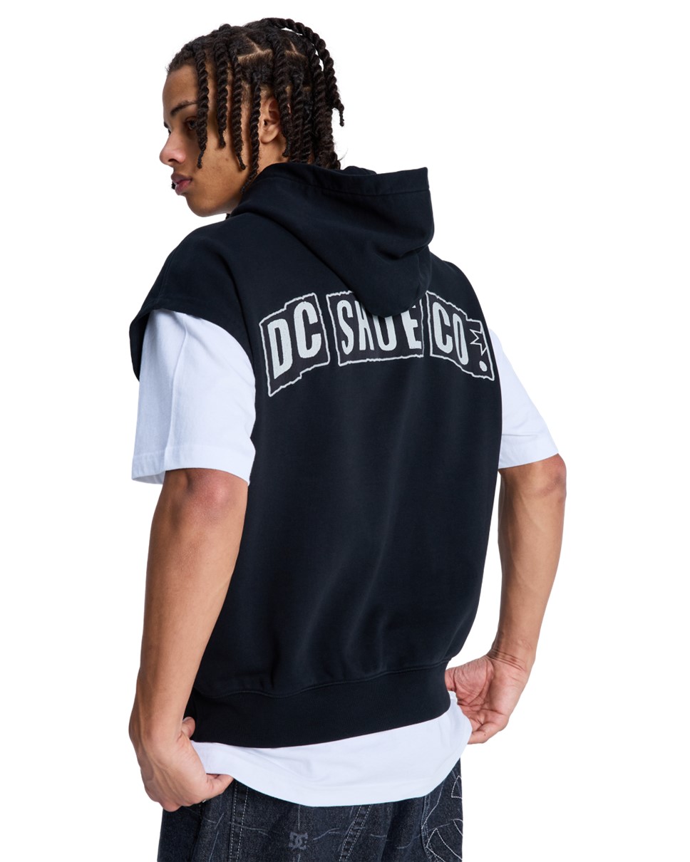 Mens Gunner Sleeveless Hoodie  (KVJ0)