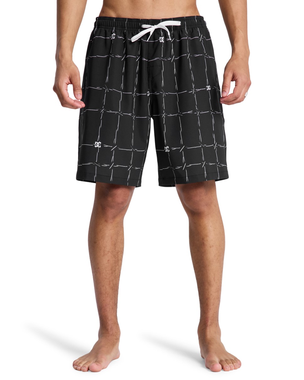 Mens DC Wired Volley 19" Swim Shorts (KVJ5)