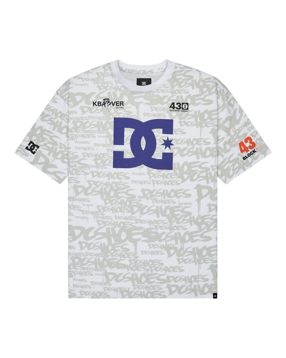 Mens Block43 T-Shirt-White