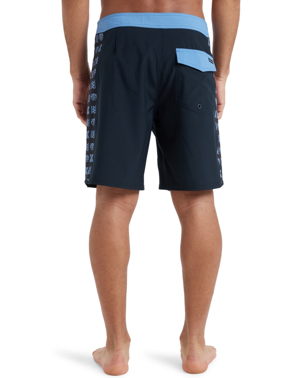Mens Surfsilk Arch 18"  Boardshorts-Black