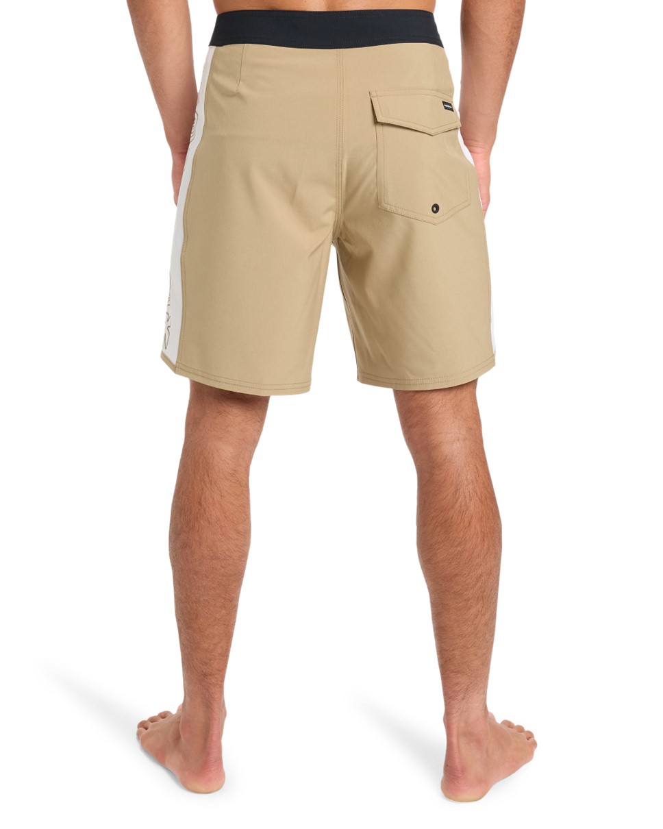 Mens Surfsilk Arch 19" Boardshorts-Brown
