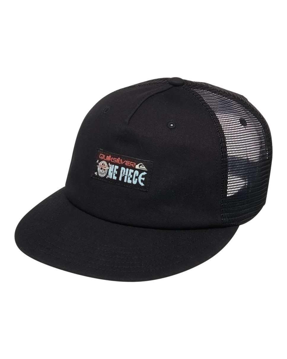 Mens OPQS Drifter Trucker Cap-Black