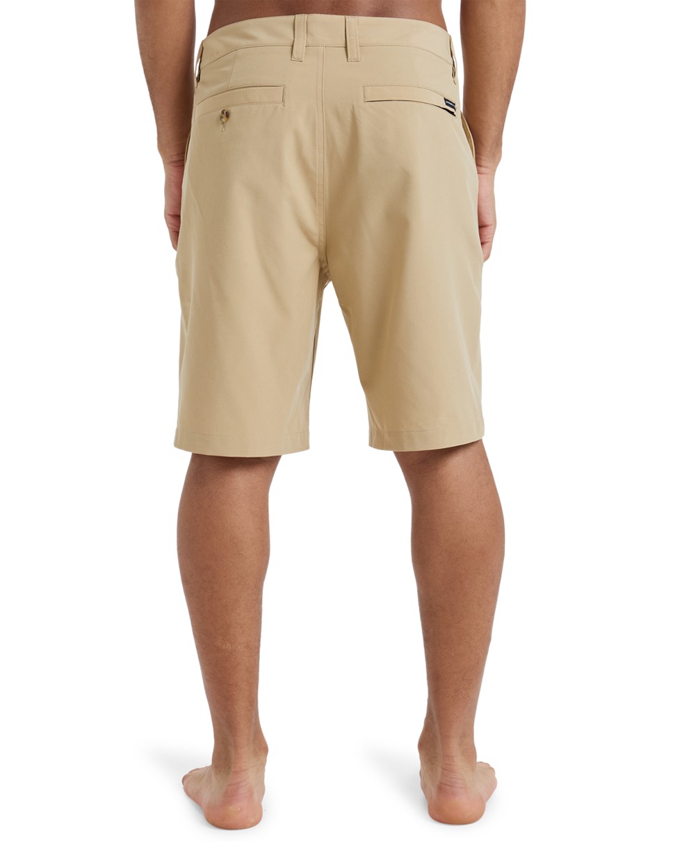 Mens Union Amphibian 20" Hybrid Shorts-Beige