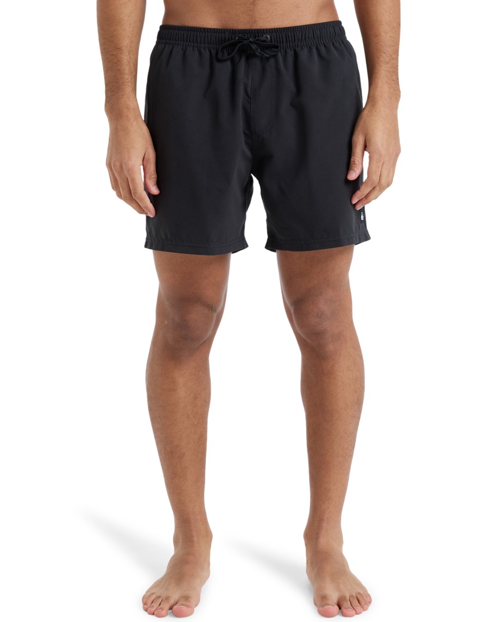 Mens Everyday Solid Volley 15" Volley-Black