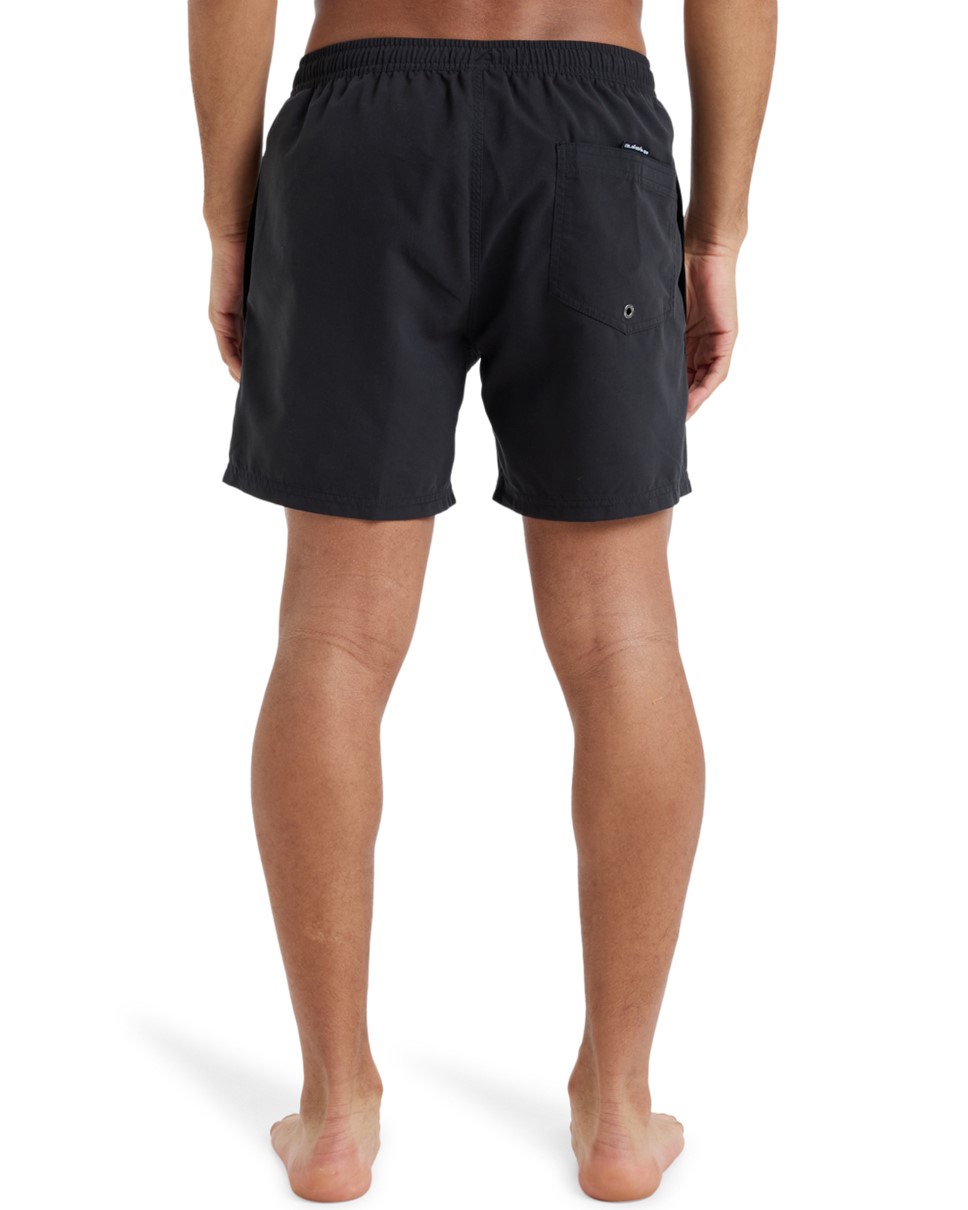 Mens Everyday Solid Volley 15" Volley-Black
