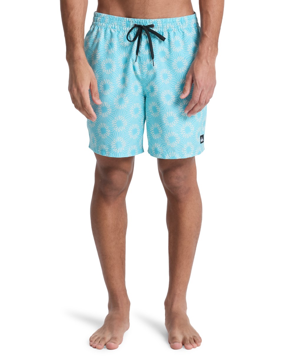 Mens Everyday Printed Volley 17" Swim Shorts (BJK7)