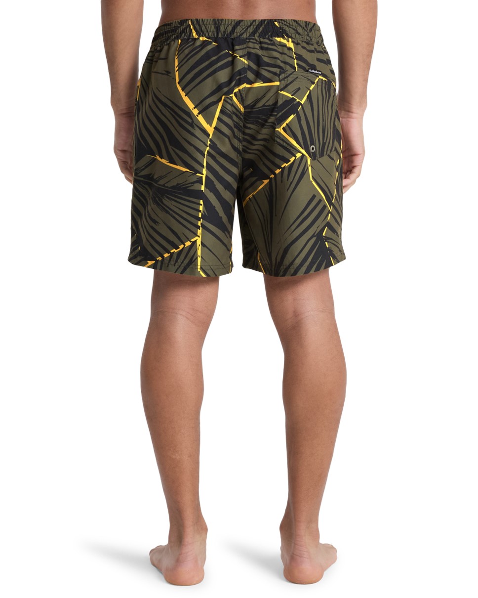 Mens Everyday Printed Volley 17" Swim Shorts (CRE6)