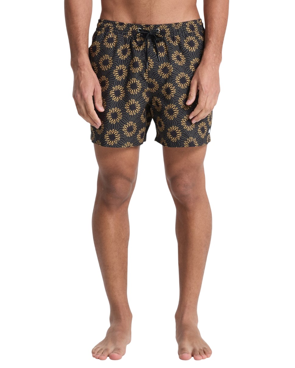 Mens Everyday Printed Volley 17" Swim Shorts (KVJ8)