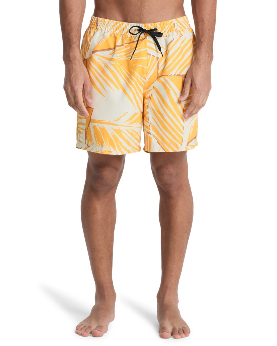 Mens Everyday Printed Volley 17" Swim Shorts (YKM6)