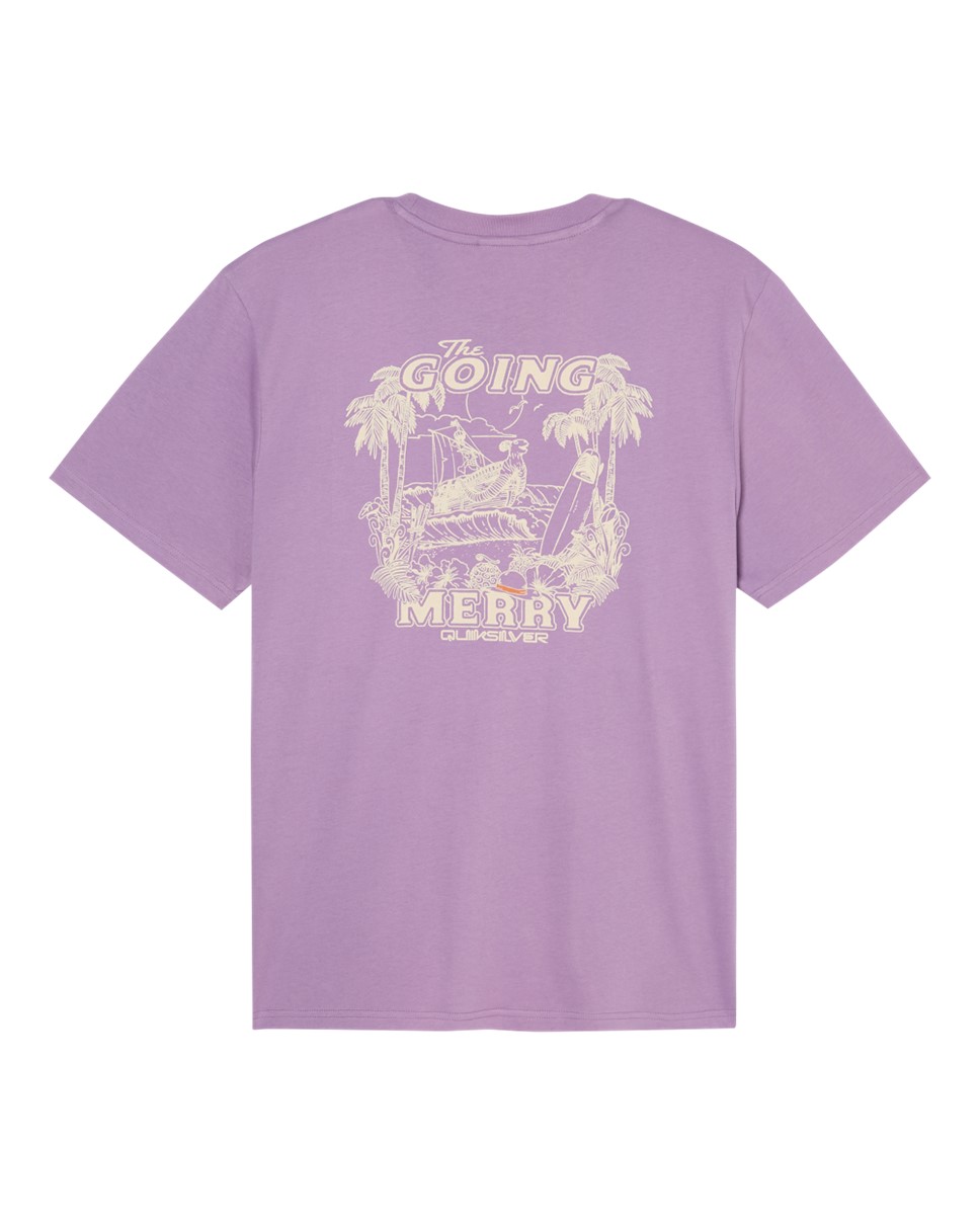 Mens OPQS Merry T-Shirt-Purple