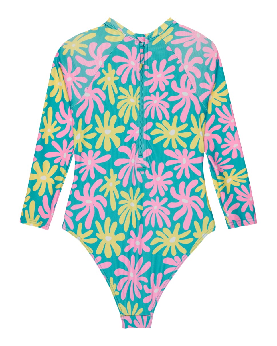 Girls 8-16 Flower Lover Onesie
