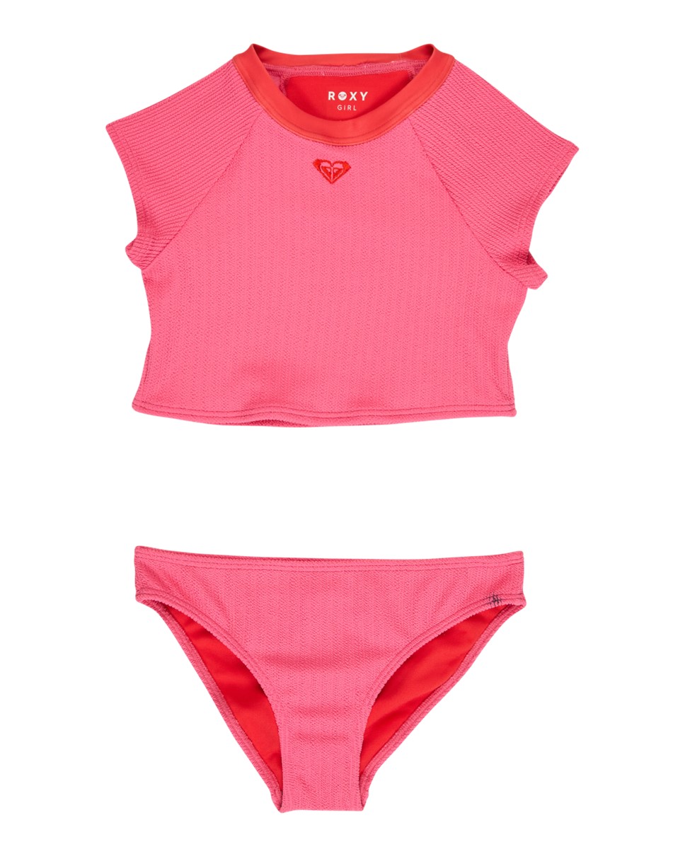Girls 8-16 Aruba Crop Lycra Set