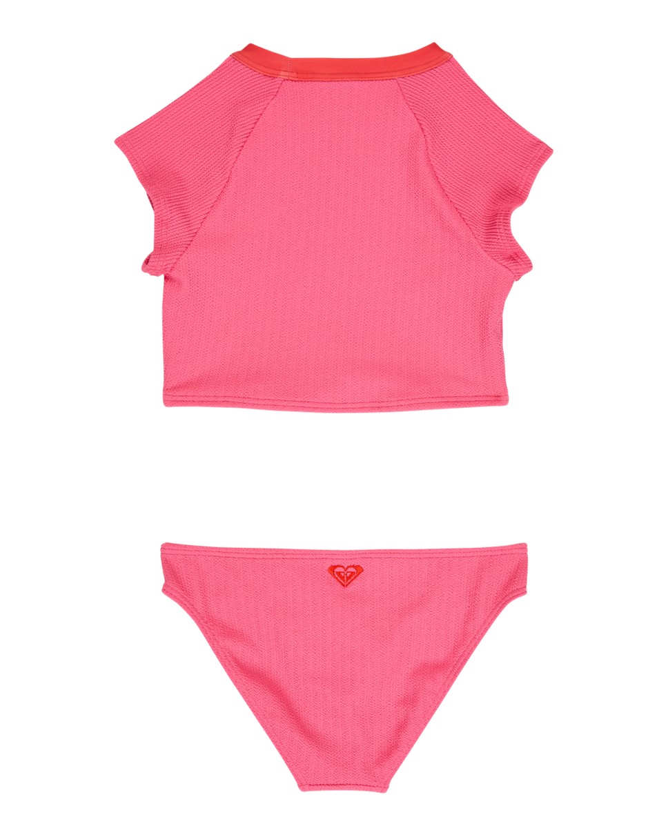 Girls 8-16 Aruba Crop Lycra Set