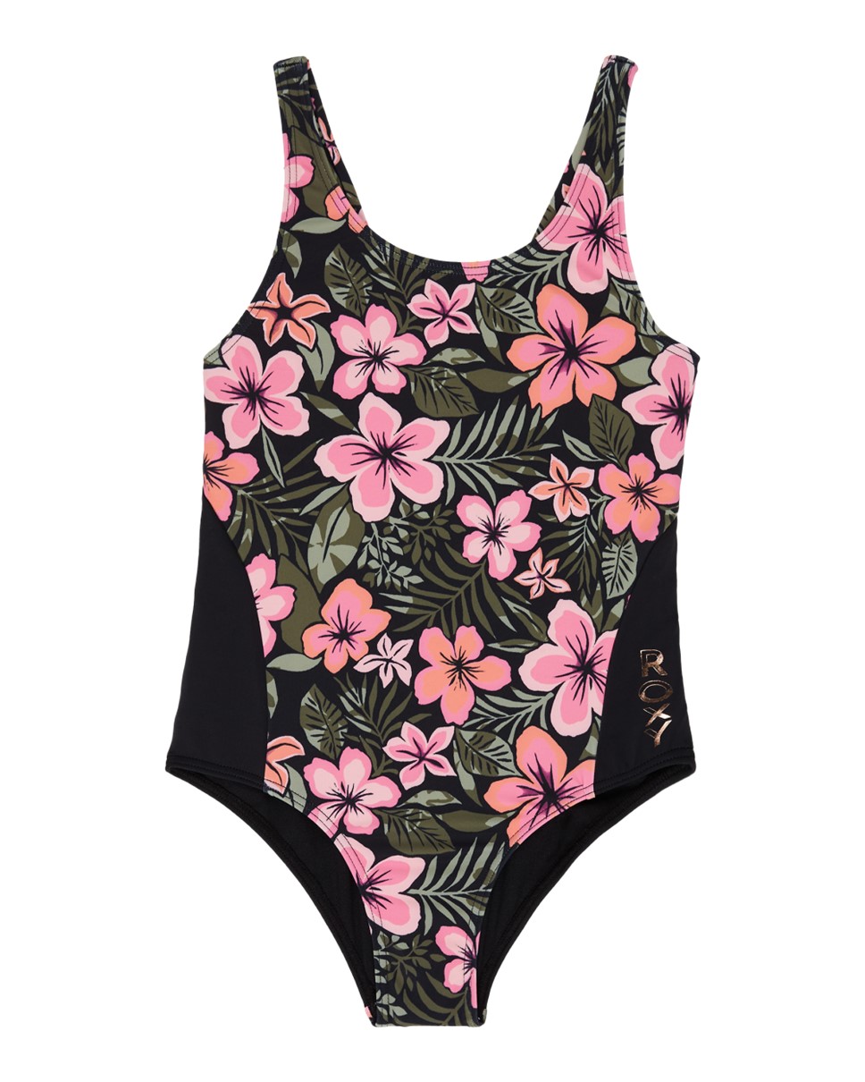 Girls 8-16 Active Floral Rg One Piece