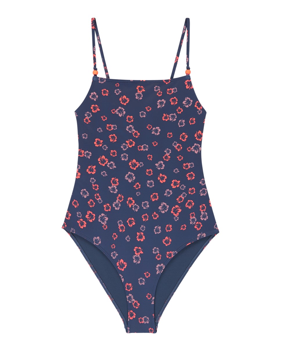 Girls 8-16 Cute Ditsy One Piece Swimsuit
