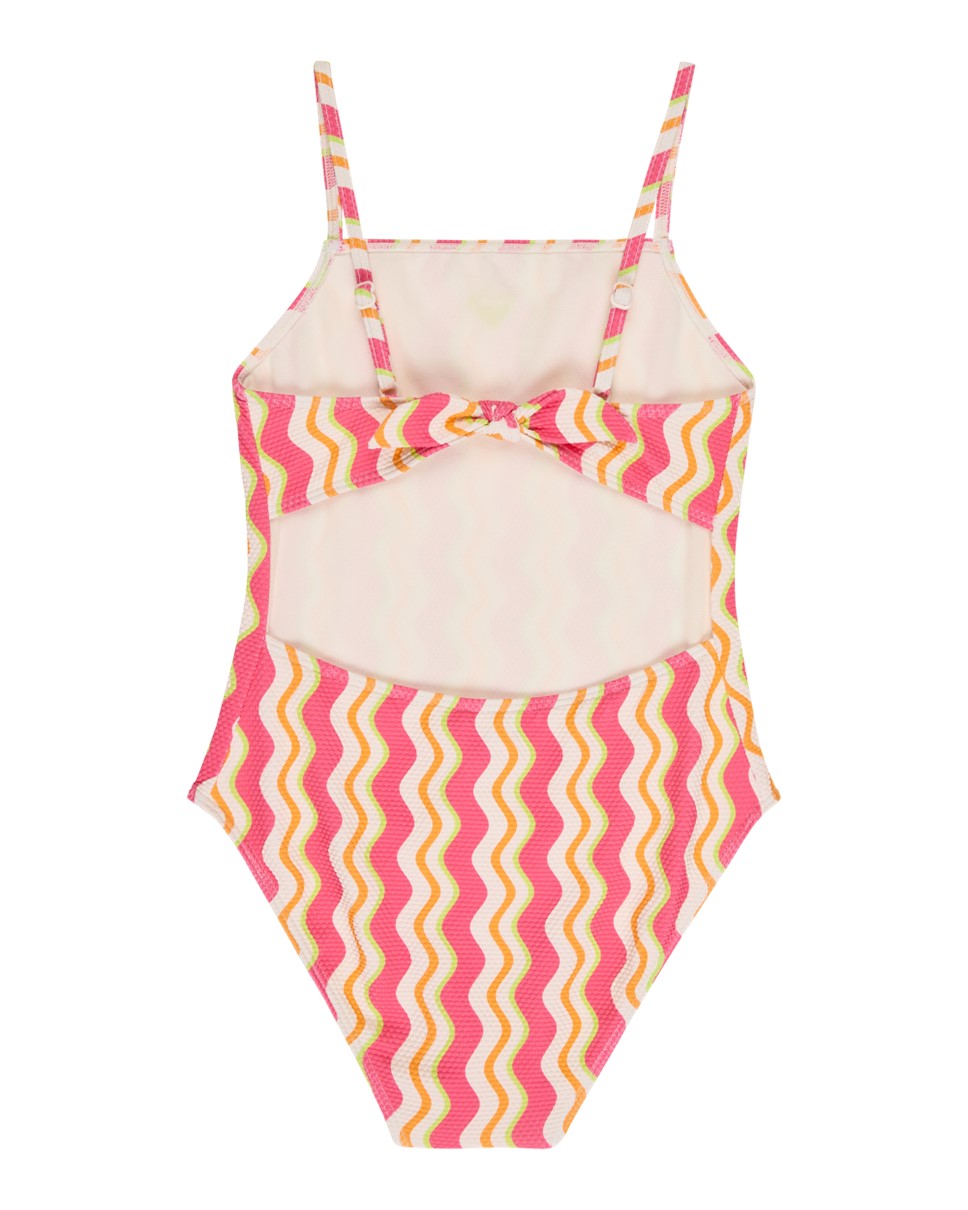 Girls 8-16 Bold Waves One-Piece
