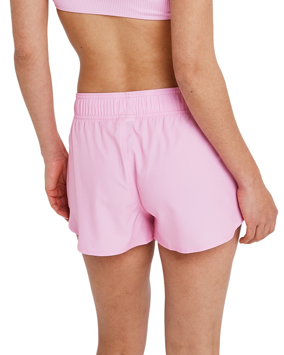 Womens No Bad Waves 2" Boardshorts-Pink