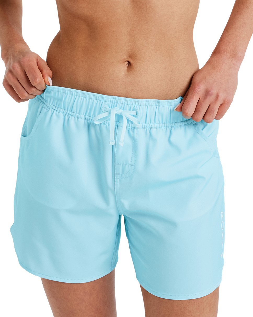 Womens Roxy Wave 5" Boardshorts-Blue