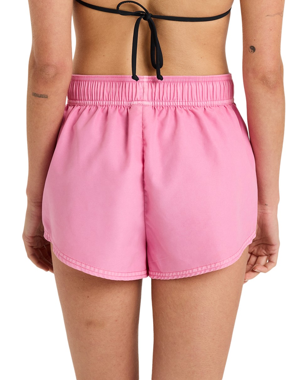 Womens No Bad Waves Boardshort-Pink