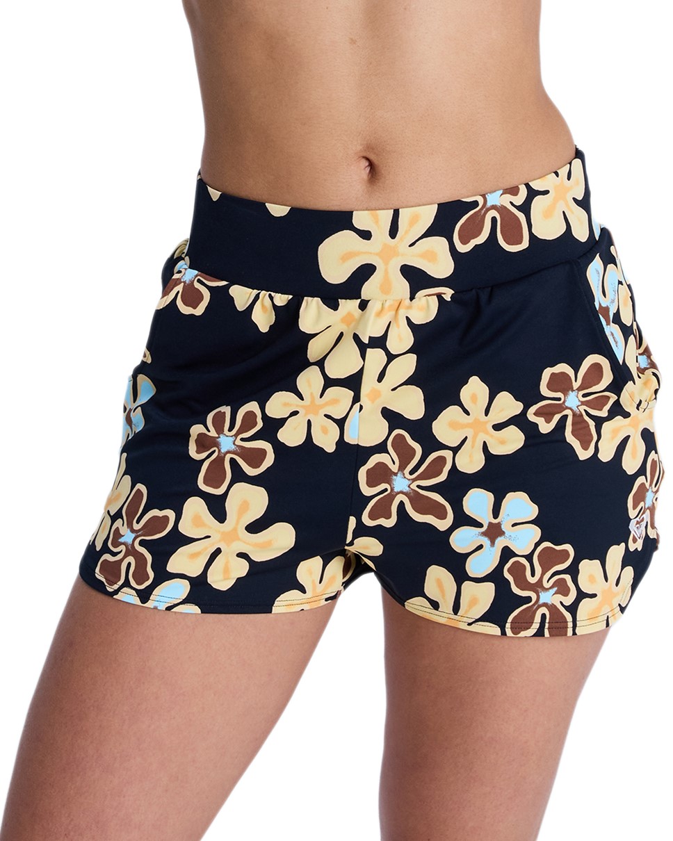 Womens Retro Aloha Sand Lover High Waist Boardshorts