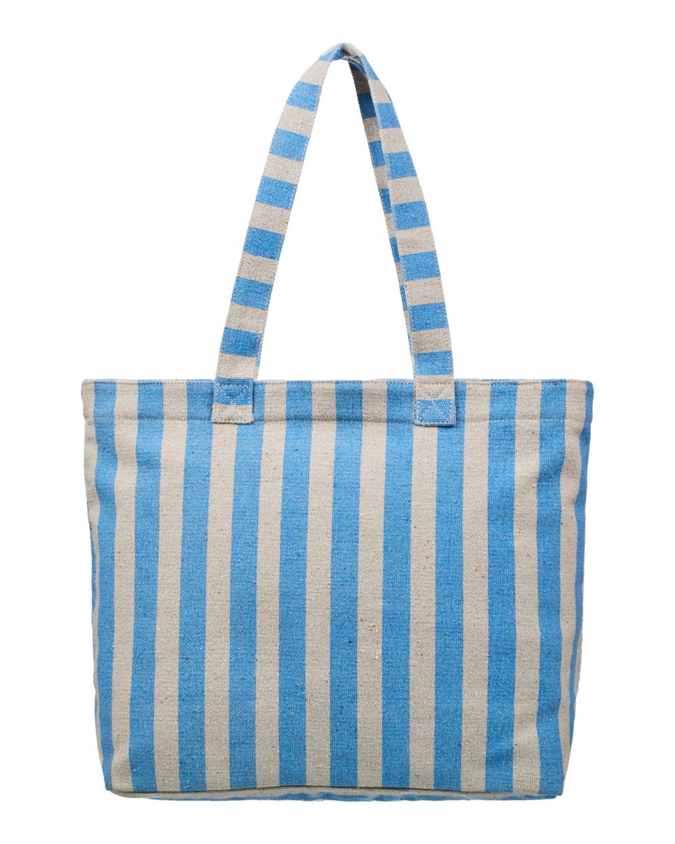 Womens Fairy Mist Beach Tote Bag-Blue