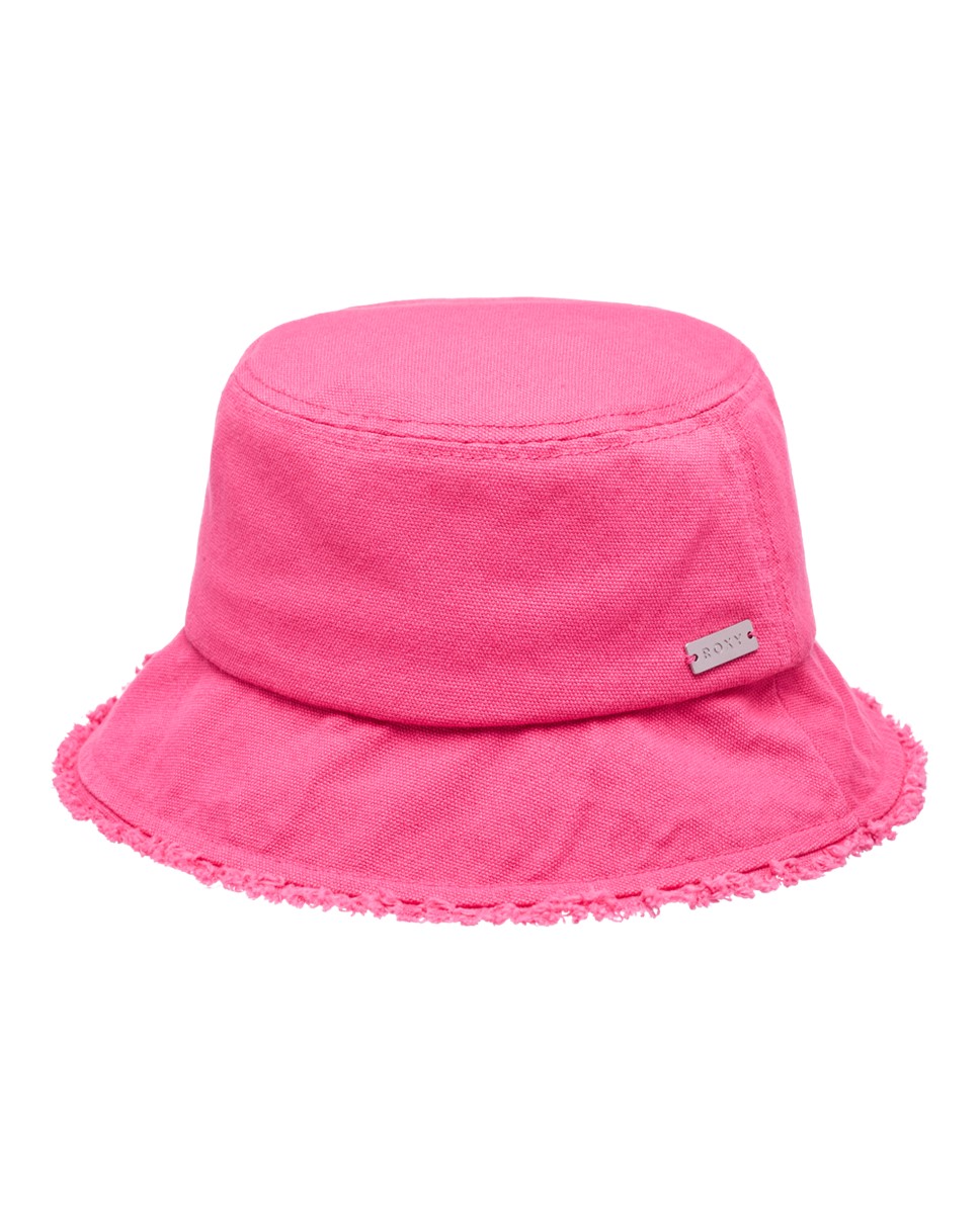 Womens Victim Of Love Bucket Hat-Pink