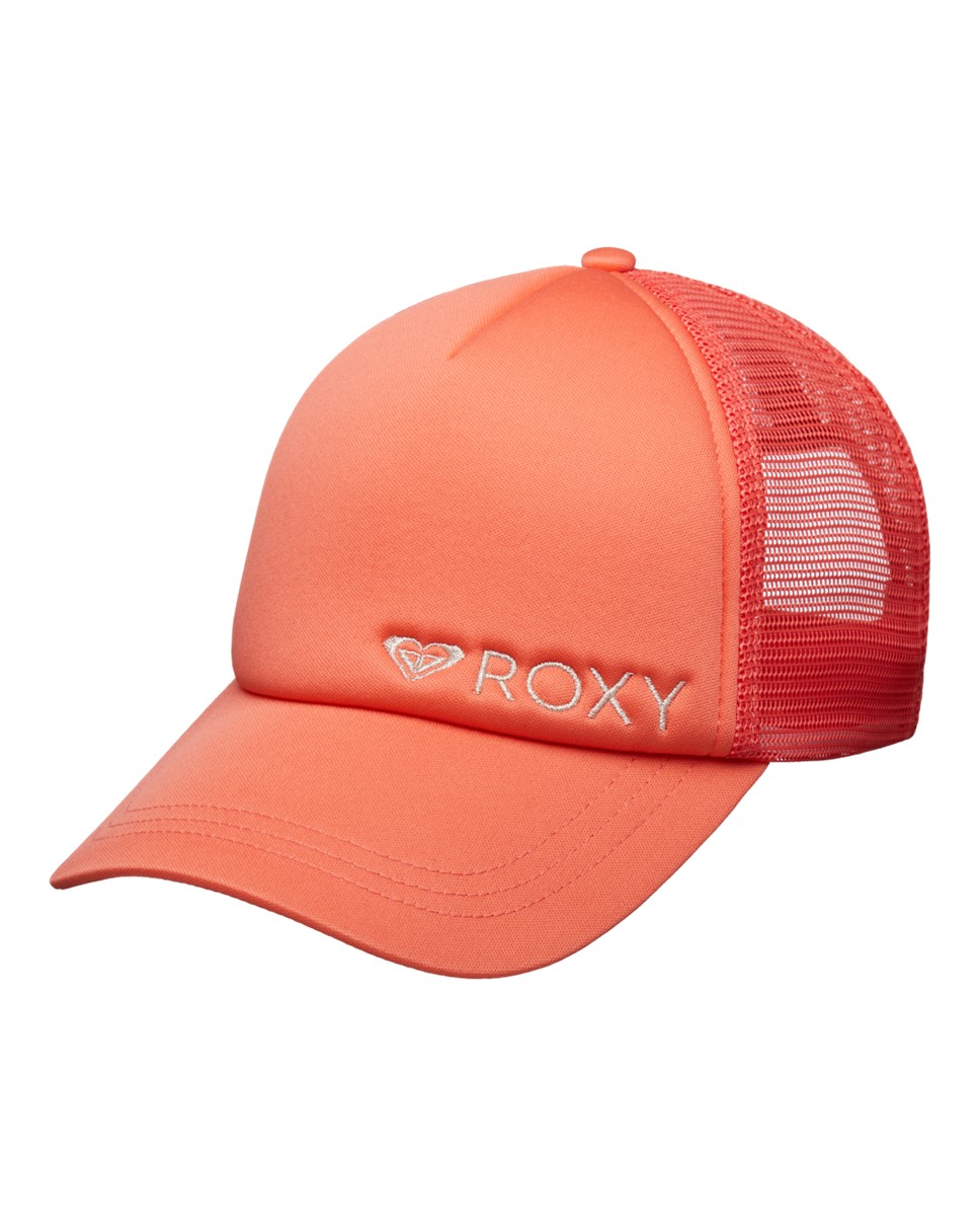 Womens Finishline 3 Colors Trucker Cap-Orange