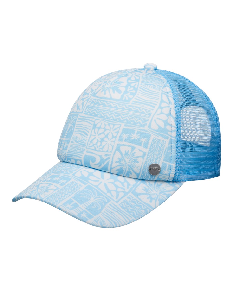 Womens Beautiful Morning Cap-Blue