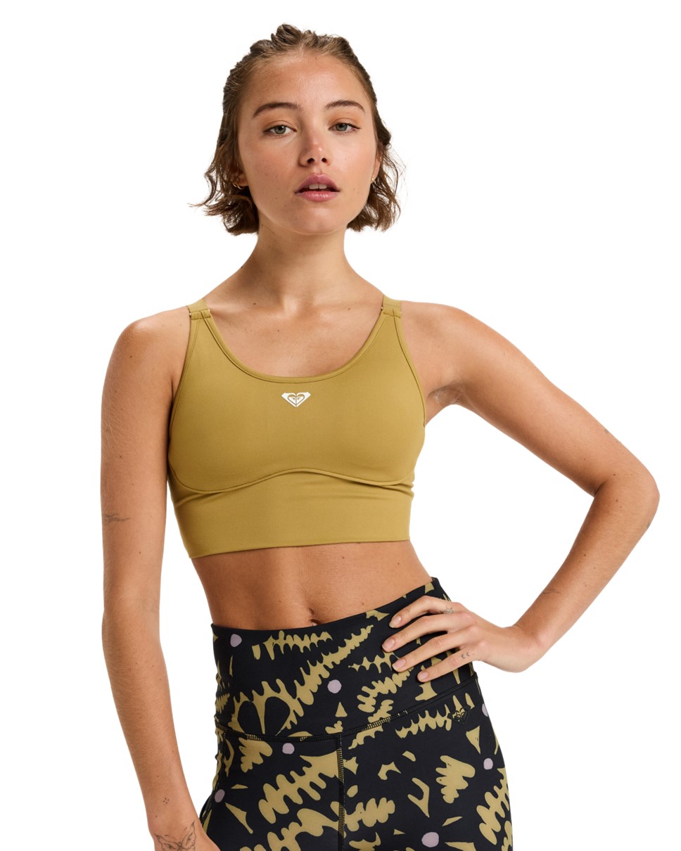 Womens Heart Into It Attitude Sport Bra