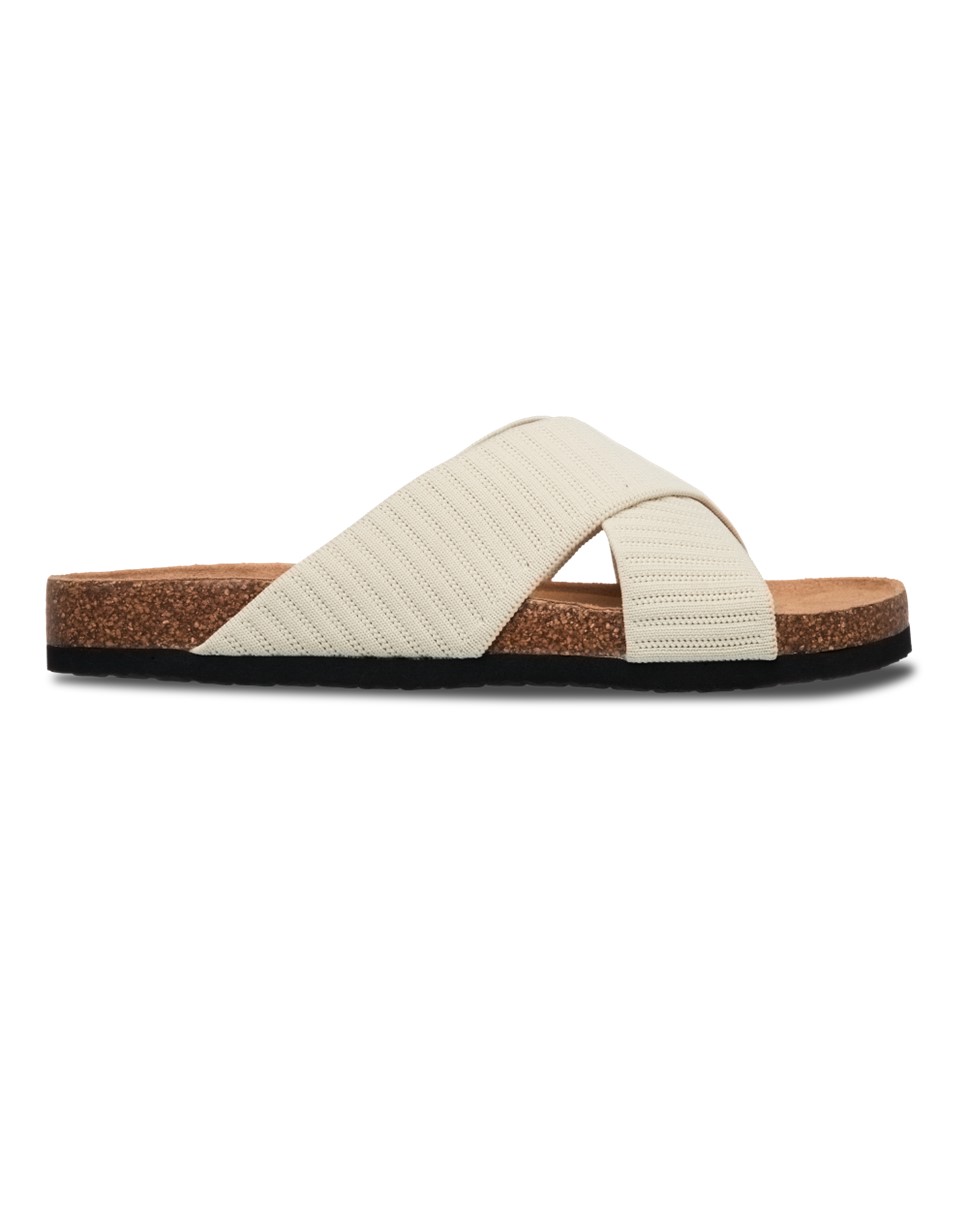 Womens Mannae Crossed Sandals