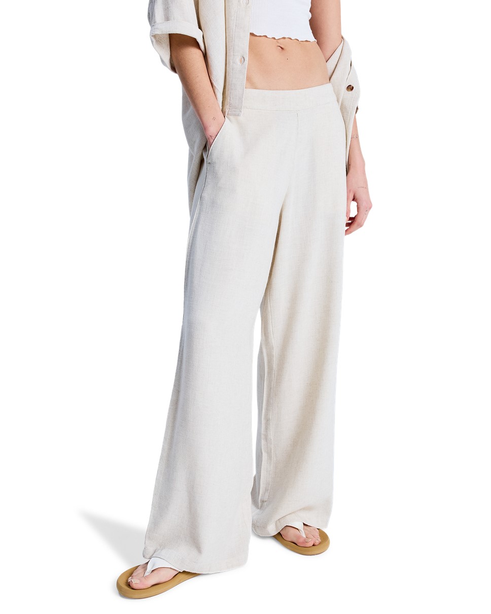 Womens Midnight Avenue Solid Elasticated Trousers