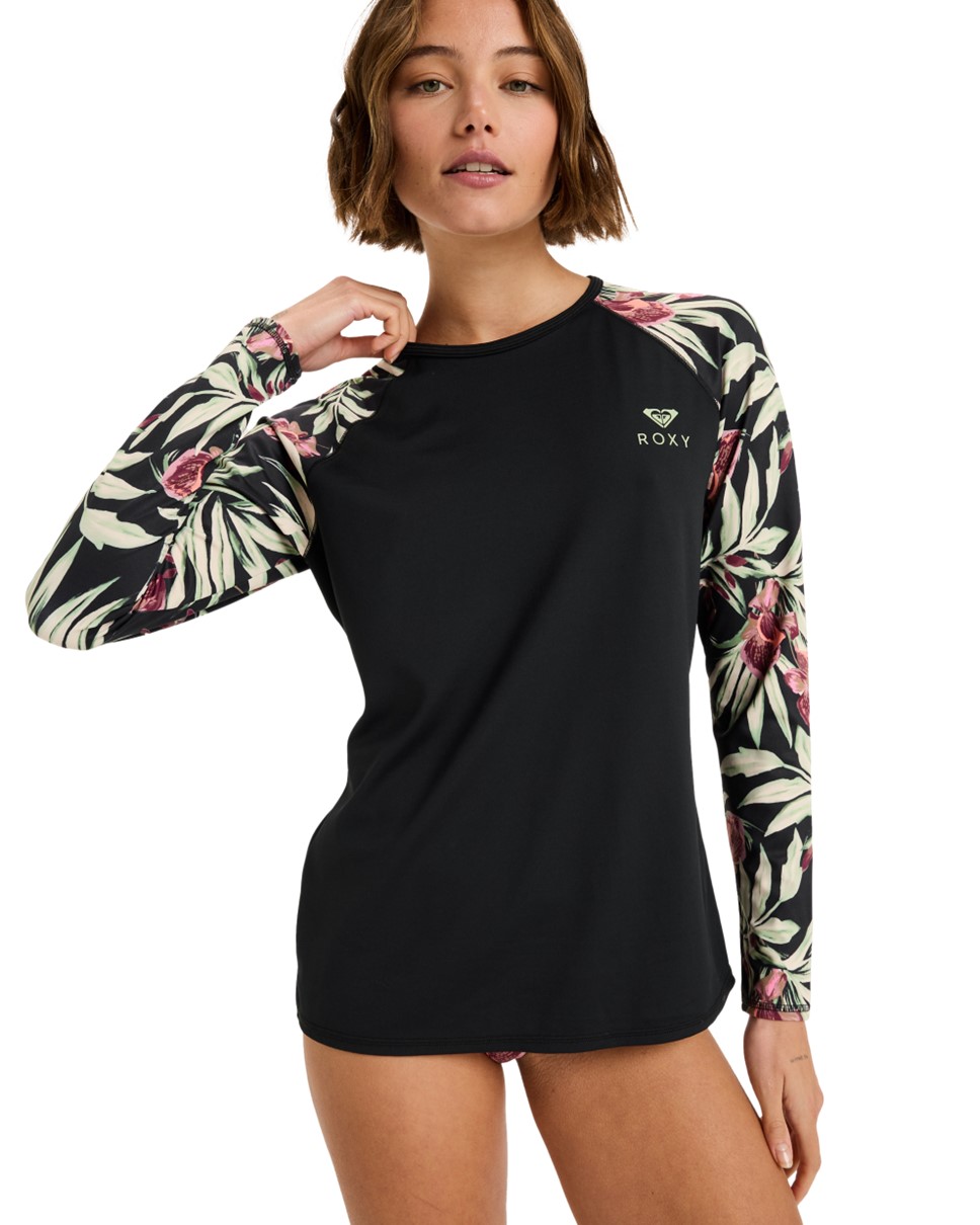 Womens Basic Mix Ls Lycra