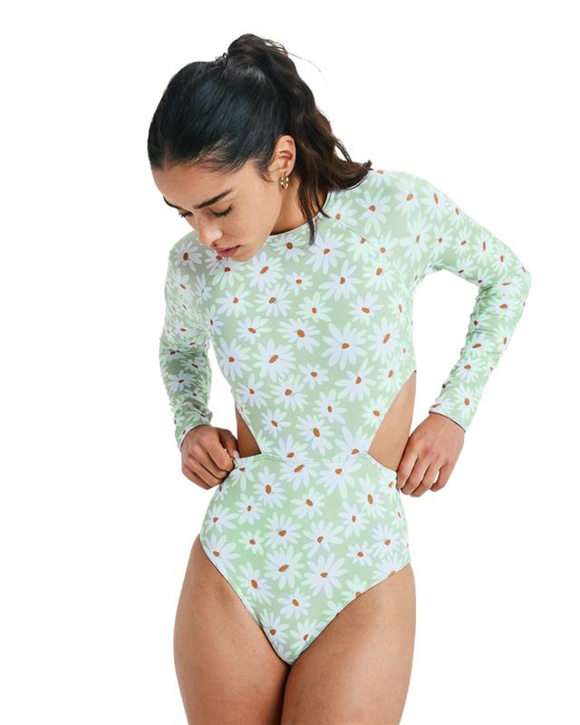 Womens Dream Floral Onesie