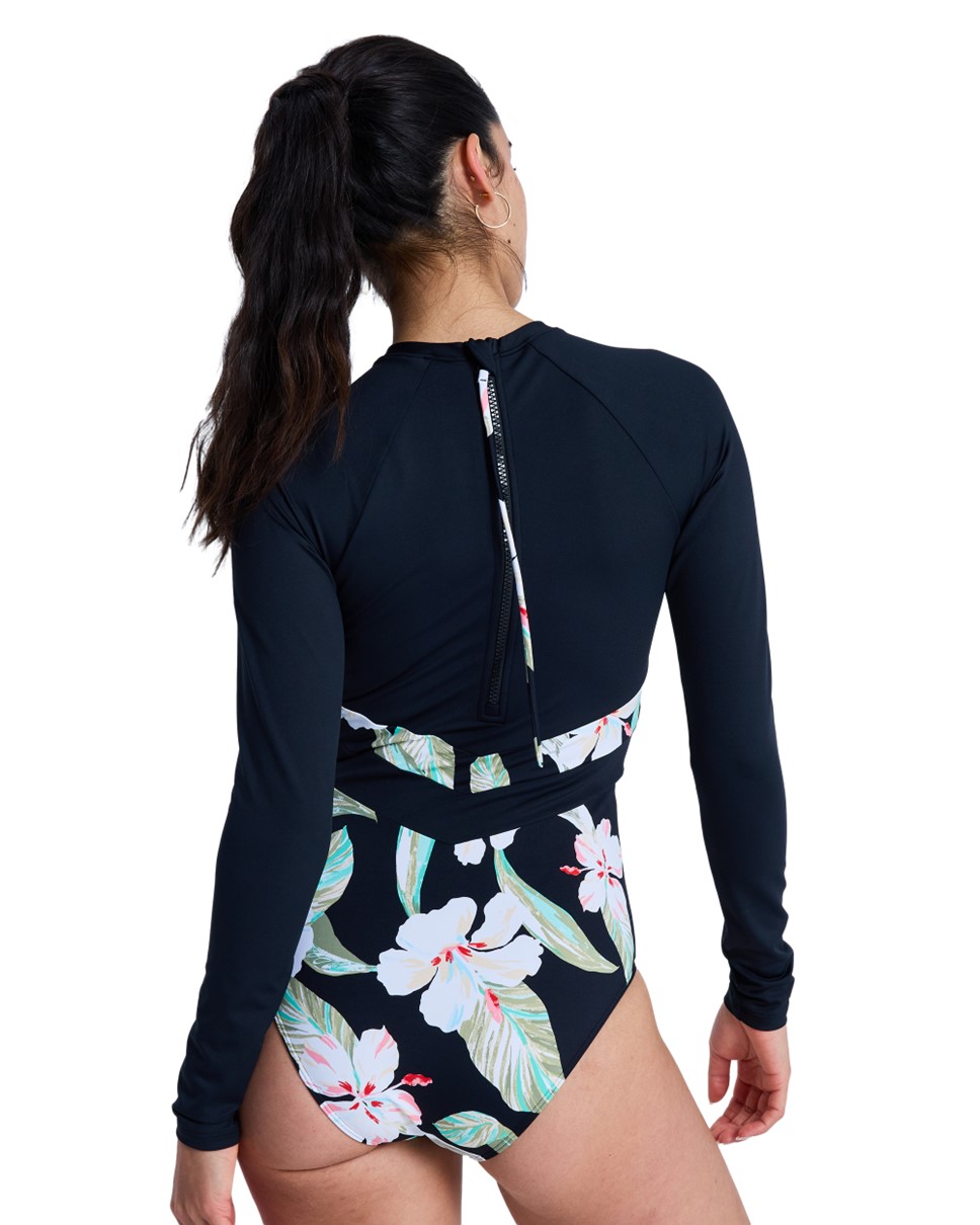 Womens On The Beach The Rider Zipped Long Sleeve Onesie