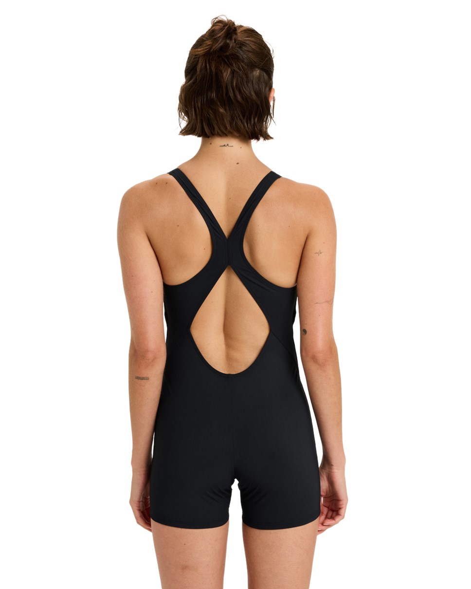 Womens Roxy Active  Boyleg One-Piece Swimsuit