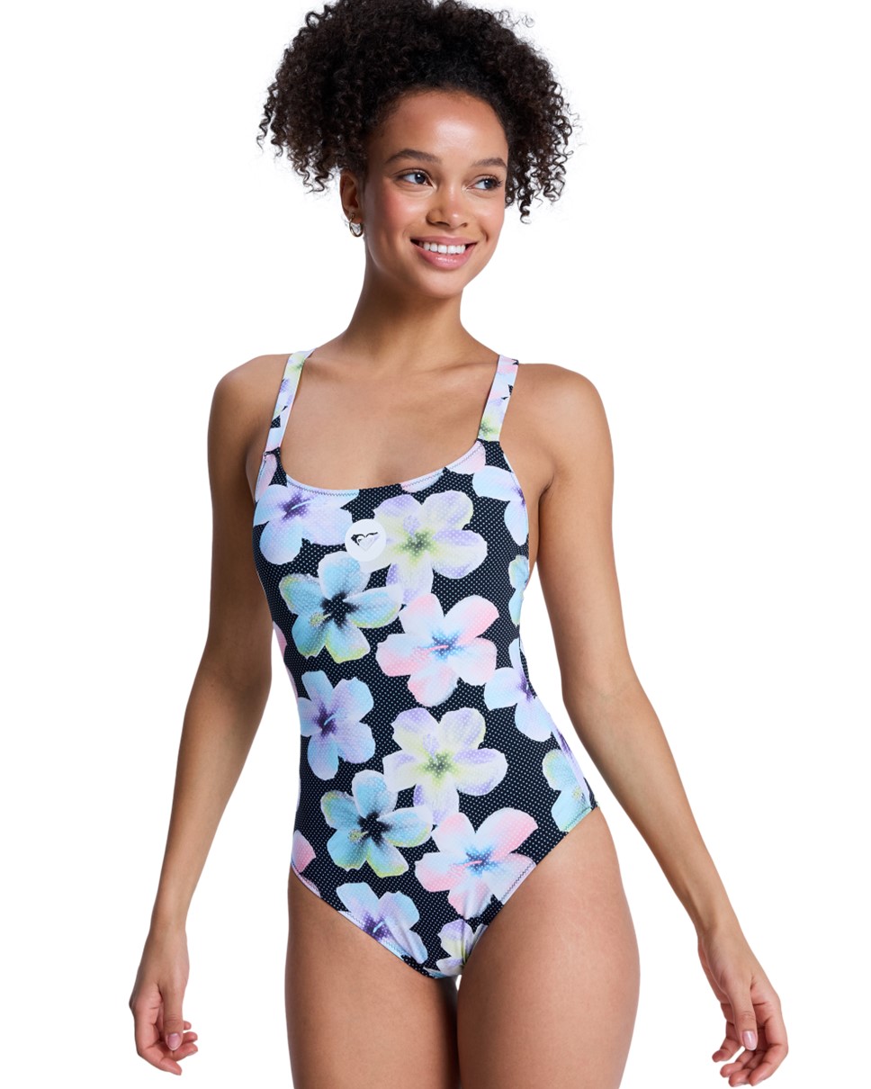 Womens Roxy Active PT Basic One-Piece