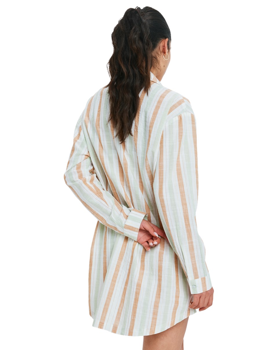 Womens Island Soul New Blue Riptide Cover Up