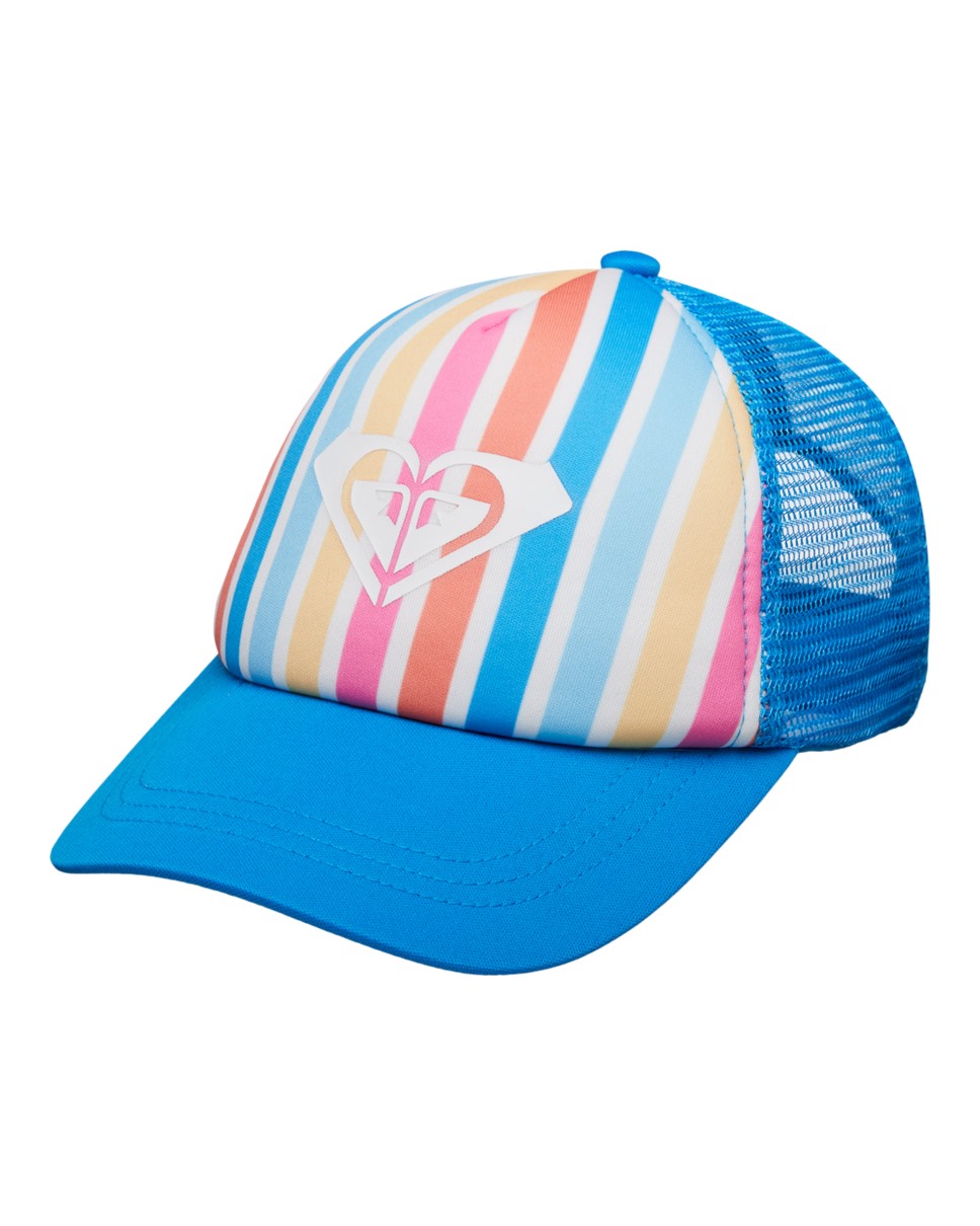 Girls 2-7 Sweet Emotions  Trucker Cap-Blue